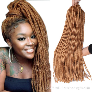 micro locs synthetic hair extension dread locs crochet hair